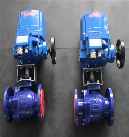 Electric ball valve Q941F46-16C electric fluorine lined ball valve