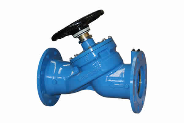 ductile iron fixed orifice double regulating valve PN16