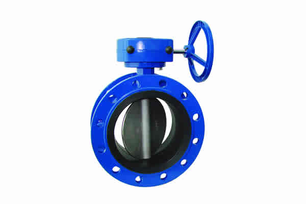 Double flanged butterfly valve  DI body, PN16