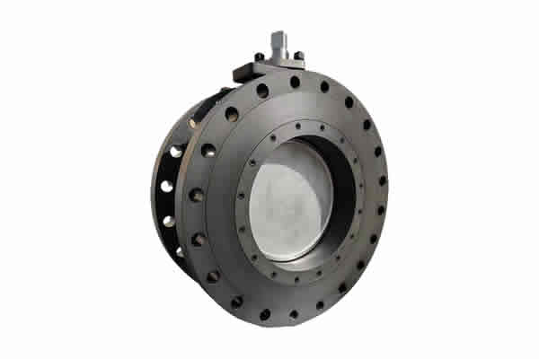 Double flanged high performance butterfly valve